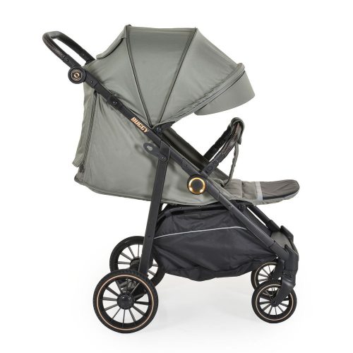 Moni BUGGY babakocsi lapracsukható, nagy kerekek, könnyű ZÖLD