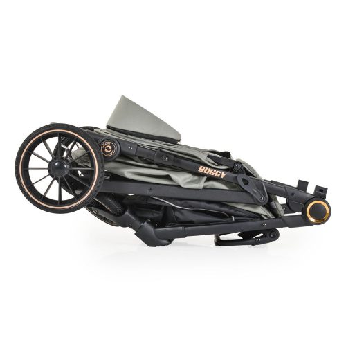 Moni BUGGY babakocsi lapracsukható, nagy kerekek, könnyű ZÖLD