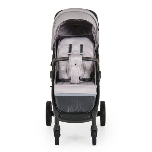 Moni BUGGY babakocsi lapracsukható, nagy kerekek, könnyű SZÜRKE