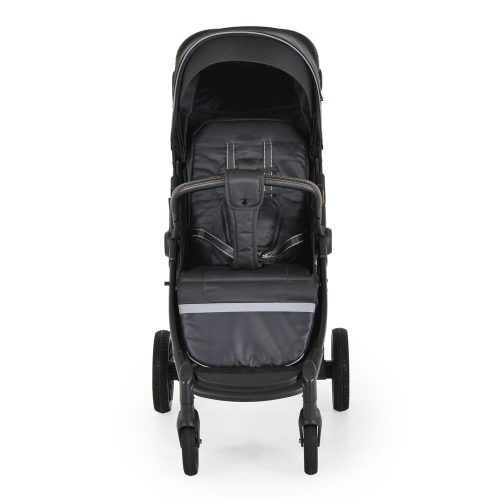 Moni BUGGY babakocsi lapracsukható, nagy kerekek, könnyű FEKETE