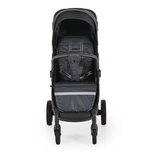 Moni BUGGY babakocsi lapracsukható, nagy kerekek, könnyű FEKETE