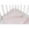 Moni Nook 3 részes bébi ágynemű huzat garnitúra PINK CSILLAG – Zsebi Baba Shop