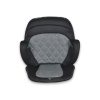 Moni JAX autós ülésmagasító háttámlával 125-150cm rögzítő hevederrel, ISOFIX SZÜRKE – ülésmagasító 6. kép