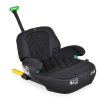 Moni JAX autós ülésmagasító háttámlával 125-150cm rögzítő hevederrel, ISOFIX FEKETE – ülésmagasító 2. kép