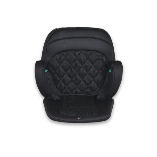 Moni JAX autós ülésmagasító háttámlával 125-150cm rögzítő hevederrel, ISOFIX FEKETE – ülésmagasító 6. kép