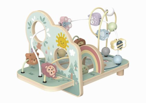 Tooky Toy Fűzőjáték erdei göngyökből – Zsebi Baba Shop