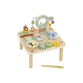 TOOKY Toy MONTESSORI asztalka AFRIKAI állatos PASZTEL – Zsebi Baba Shop