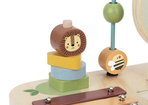 TOOKY Toy MONTESSORI asztalka AFRIKAI állatos PASZTEL – Zsebi Baba Shop