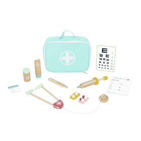 TOOKY Toy fa doktor szett kistáska VKÉK – Zsebi Baba Shop