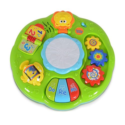 Moni Műanyag zenélő activity kisasztal rajzolóval KÉK/ZÖLD – Zsebi Baba Shop