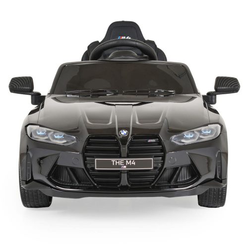 BMW M4 elektromos kisautó 2motor, 110cm, 30kg-ig FEKETE