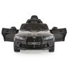 BMW M4 elektromos kisautó 2motor, 110cm, 30kg-ig FEKETE