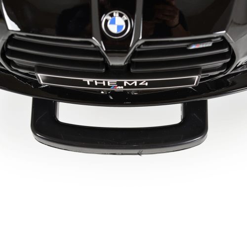 BMW M4 elektromos kisautó 2motor, 110cm, 30kg-ig FEKETE