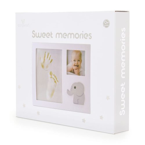 Moni MOULD SWEET kéz- láblenyomat készítő képkerettel – Zsebi Baba Shop