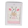 CANGAROO MUM Zsiráfos takaró 90*100cm PINK/rózsa – babatermék 2. kép