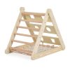 Moni PIKLER 3in1 fa MÁSZÓKA és CSÚSZDA Montessori 155*57cm NATUR – gyermekjáték 8. kép