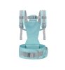 Cangaroo MISTRAL bébi hordozó 3 poziciós, ergonomikus, hálós TÜRKIZ – Zsebi Baba Shop