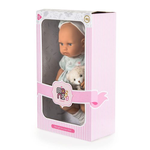 Moni BABA 30cm újszülött macival MENTA 