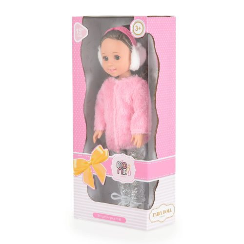 Moni BABA 38cm hajasbaba téli ruhában 