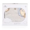 CANGAROO TAKARÓ Softy 110x140cm Lovely day SZÜRKE – babatermék 5. kép