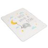 CANGAROO TAKARÓ Softy 110x140cm Wish upon a star FEHÉR – babatermék 2. kép