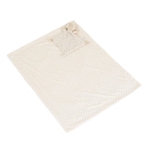 Cangaroo BENNIE takaró szundikendővel 75x100cm BÉZS – babatermék 4. kép
