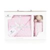 Cangaroo BENNIE takaró szundikendővel 75x100cm PINK – babatermék 3. kép