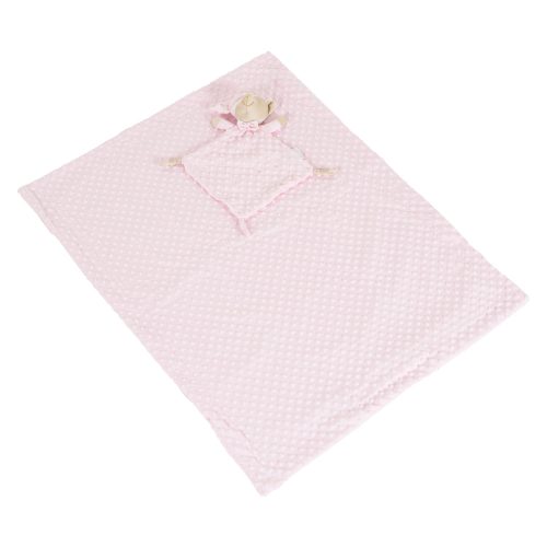 Cangaroo BENNIE takaró szundikendővel 75x100cm PINK – babatermék 4. kép