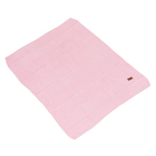 CANGAROO POPCORN Kötött takaró 80x100cm RÓZSA – babatermék 4. kép