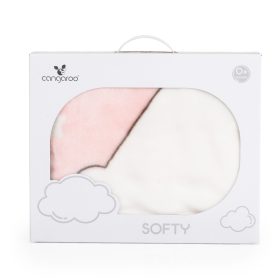CANGAROO TAKARÓ SOFTY pihe puha kicsi 80*110cm  jegesmedvés PINK – babatermék 2. kép