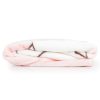 CANGAROO TAKARÓ SOFTY pihe puha kicsi 80*110cm  jegesmedvés PINK – babatermék 4. kép