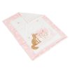 Cangaroo Baba takaró LITTLE FRIENDS 80x110 cm erdei állatos PINK – babatermék 4. kép