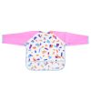Cangaroo HOLDY hosszú ujjú előke zsebbel PINK – Zsebi Baba Shop