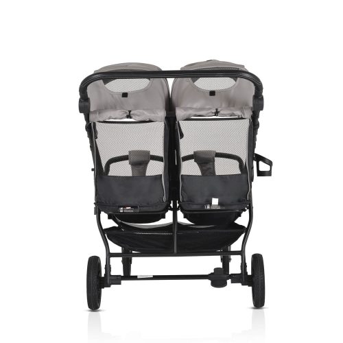 MONI TWINGO Iker babakocsi lábzsákkal VSZÜRKE/SILVER