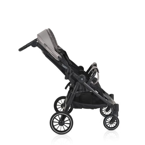 MONI TWINGO Iker babakocsi lábzsákkal VSZÜRKE/SILVER