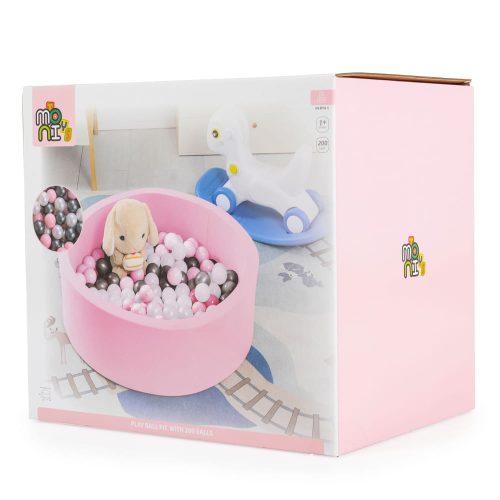CANGAROO LABDAMEDENCE 200db 5,5cm labdával PINK – játszószőnyeg 5. kép