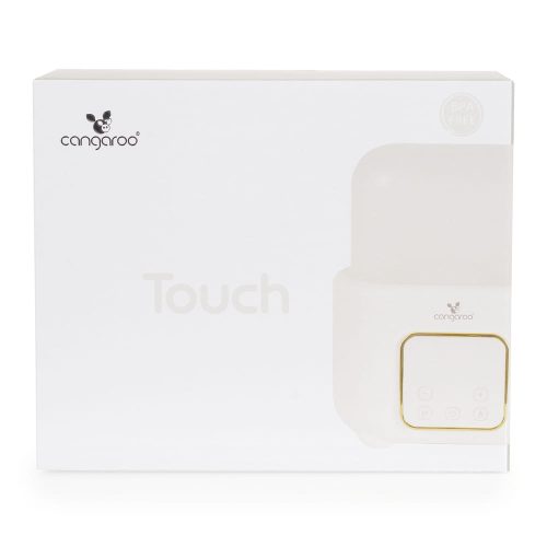 CANGAROO TOUCH cumisüveg 4in1 melegítő, kiolvasztó funkcióval, sterilizáló FEHÉR