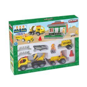 Pilsan  építőkészlet teherautós 49 dbos – Zsebi Baba Shop