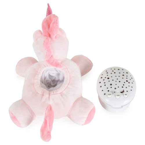 Moni LAMP Poppy éjjeli lámpa és projektor UNIKORNIS plüssfigura – Zsebi Baba Shop