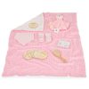 Cangaroo BEARLI ajándékszett takaró, játék, zokni 6in1 PINK – babatermék 5. kép