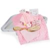 Cangaroo BEARLI ajándékszett takaró, játék, zokni 6in1 PINK – babatermék 1. kép