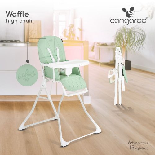 Cangaroo WAFFLE etetőszék ZÖLD 