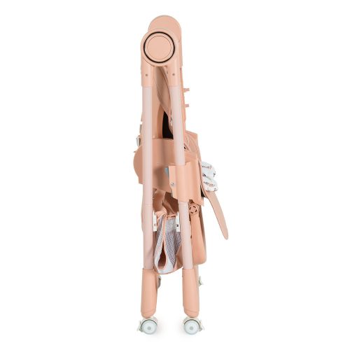 Cangaroo SURPRISE etetőszék szilikon tányérral, evőeszközzel, előkével PINK