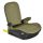 Cangaroo GALAXY ülésmagasító háttámlával 125-150cm, ISOFIX ZÖLD – ülésmagasító 2. kép