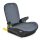 Cangaroo GALAXY ülésmagasító háttámlával 125-150cm, ISOFIX SZÜRKE – ülésmagasító 2. kép