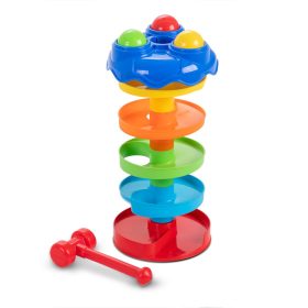 PILSAN Műanyag golyópálya 3 labdával, kalapáccsal – Zsebi Baba Shop