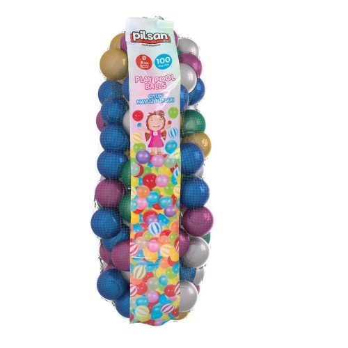 Pilsan 100dbos 6 cmes csillogós labda CSILLOGÓS – Zsebi Baba Shop