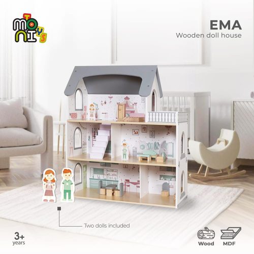 MONI EMA fa babaház 3 emeletes 