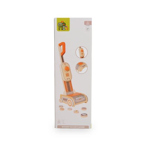 MONI fa porszívó kerekekkel, NARANCS – Zsebi Baba Shop