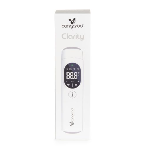 CANGAROO CLARITY infrás hőmérő érintésmentes LEDes, elemes, 2in1
